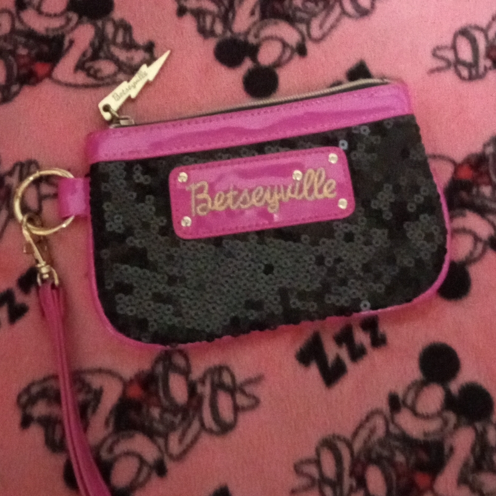Betsey Johnson Small Wristlet